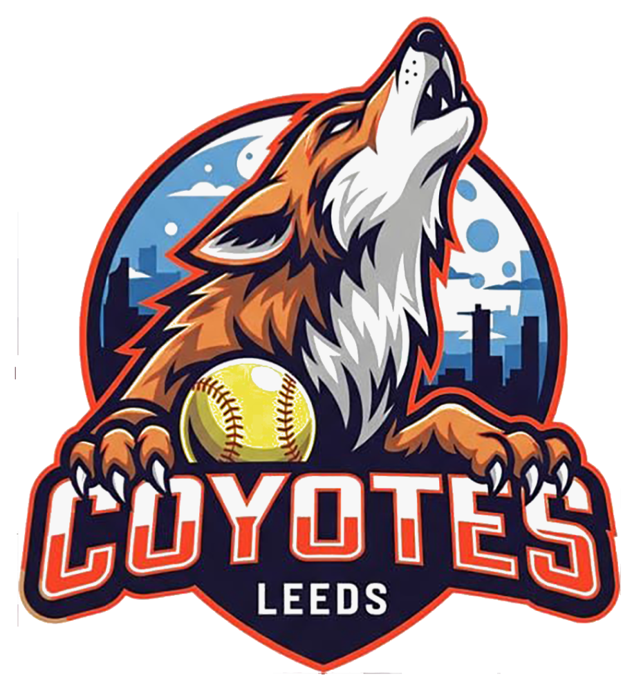 Coyotes Leeds softball team logo 2026