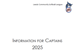 Information for Captains 2025