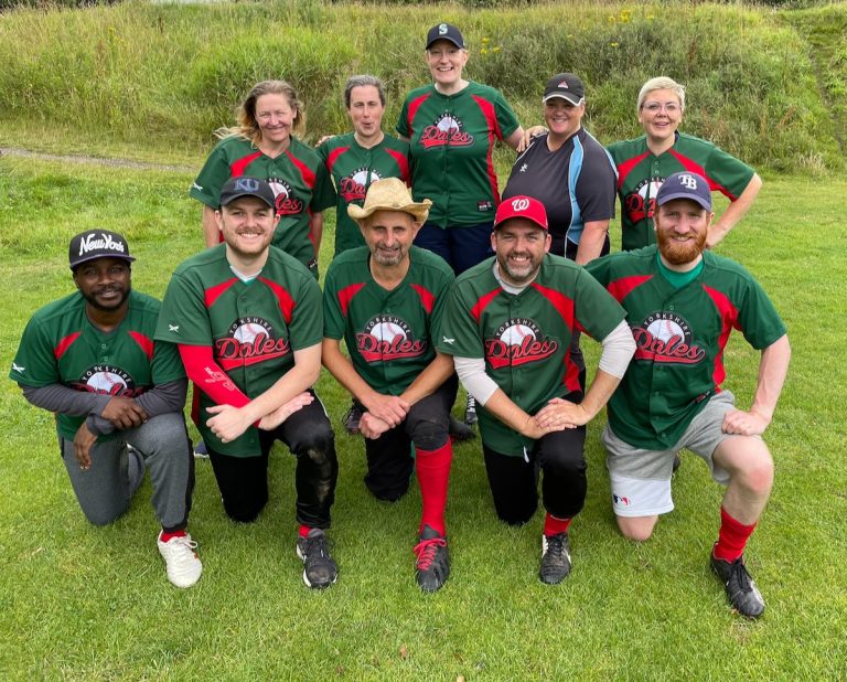 The team at a Manchester tournament