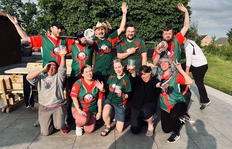 Celebrating the win at the Liverpool Tournament, May 2023